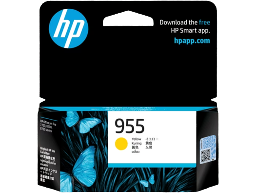 HP 955 Yellow Original Ink Cartridge