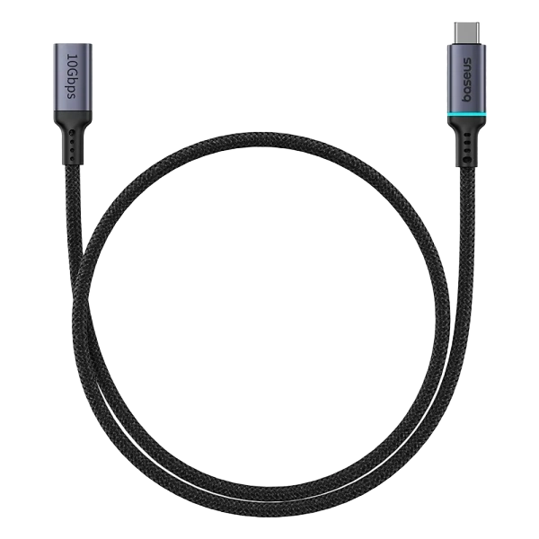 Baseus High Definition Series 10Gbps Extension Cable 1m Cluster Black- B0063370C111-01