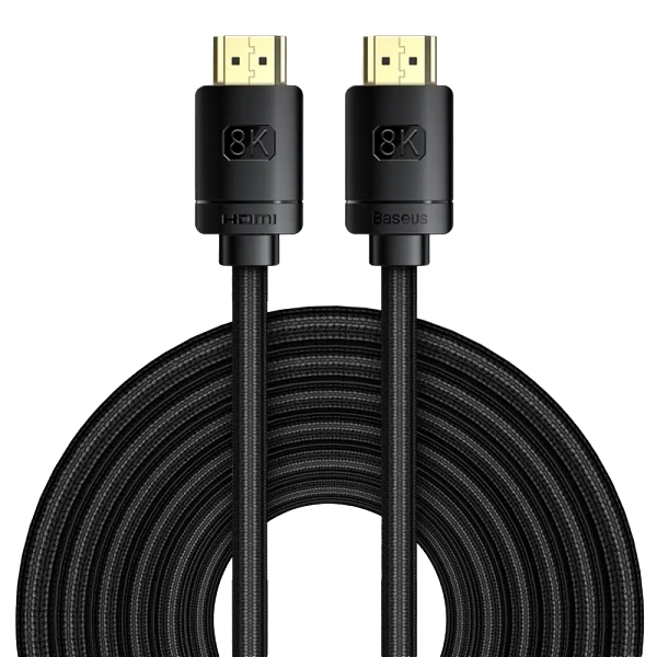 Baseus High Definition Series HDMI 8K to HDMI 8K Adapter Cable 2m Black- CAKGQ-K01