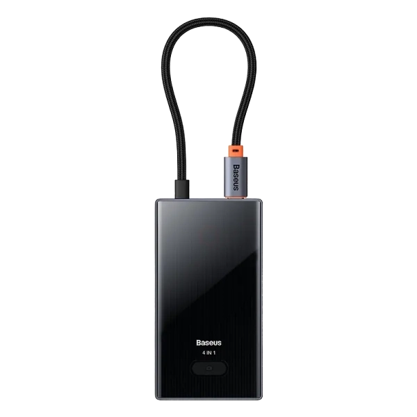 Baseus PioneerJoy 8-Port Four-Screen Type-C HUB Adapter Gray- WKYY030413