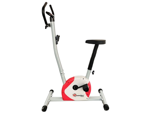 PowerMax BU-200-AL143 Magnetic Upright Bike for Home Use