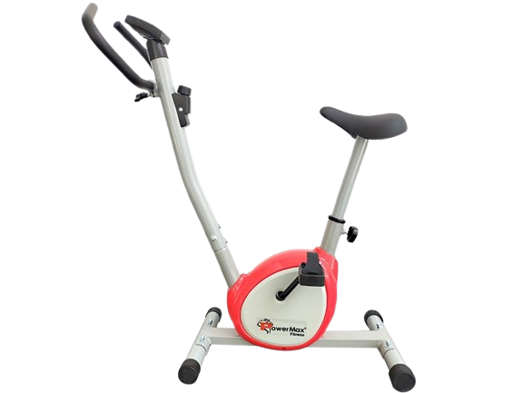 PowerMax BU-200-AL156 Magnetic Upright Bike for Home Use
