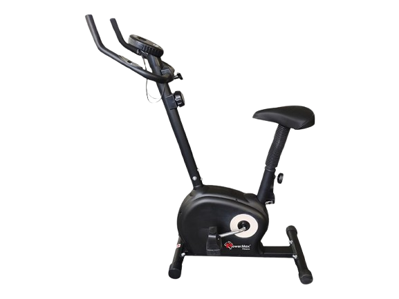 PowerMax BU-510 Magnetic Upright Bike with LCD Display