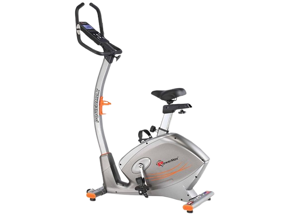 PowerMax BU-750 Upright Exercise Bike with Hand Pulse