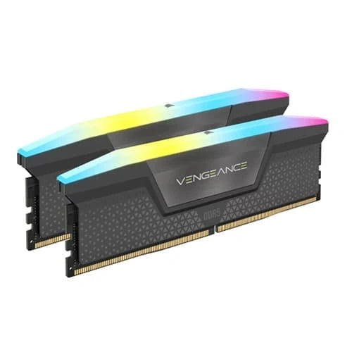 CORSAIR Vengeance RGB 64GB (32GB x 2) 6000MHz CL40 DDR5 RAM