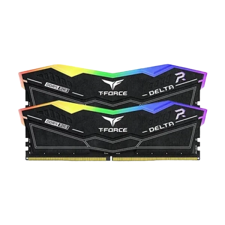 TeamGroup T-Force Delta RGB 32GB (16GBx2) DDR5 7200MHz Desktop RAM (Black)
