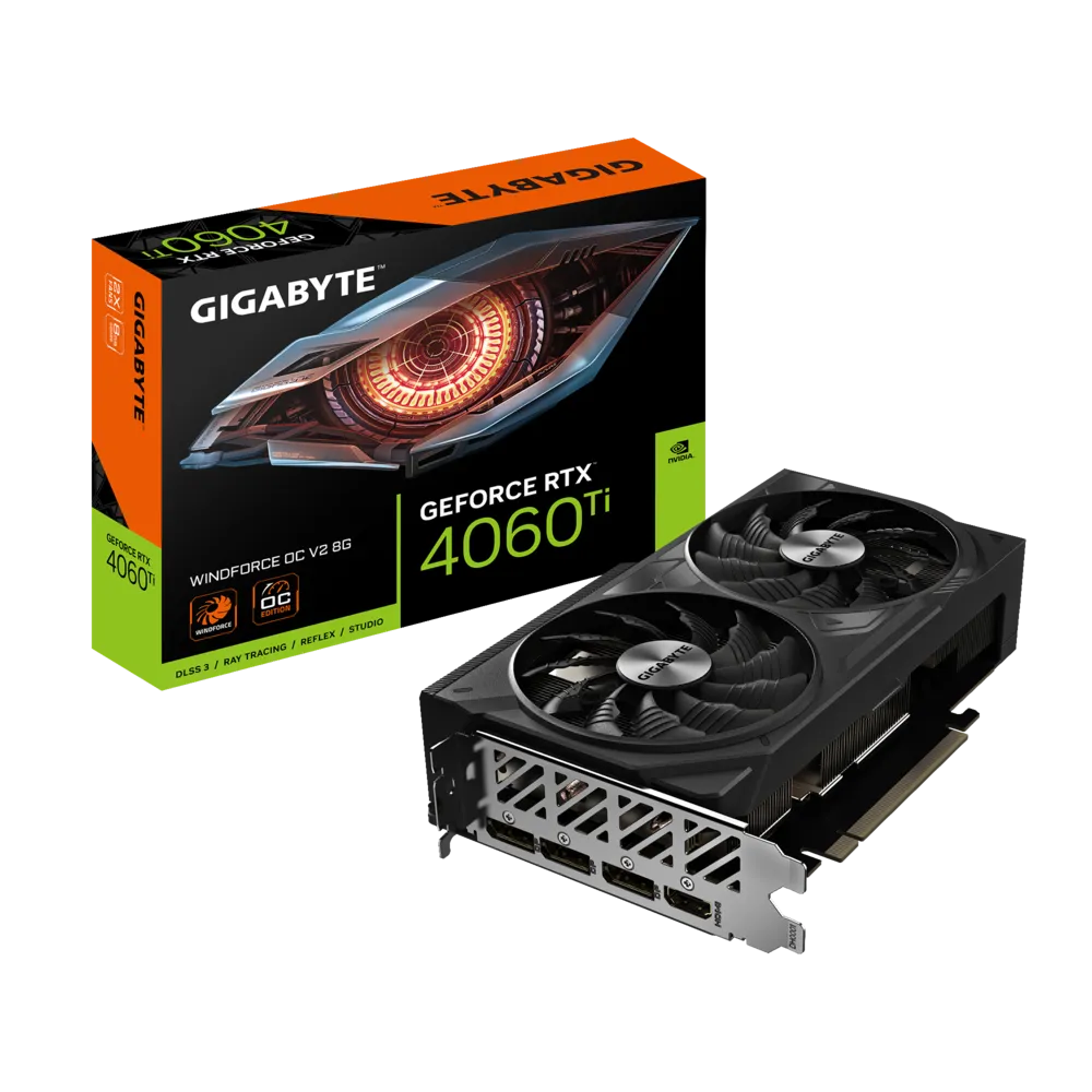 shop Gigabyte RTX 4060 Ti Windforce OC V2 8GB Graphics Card Online