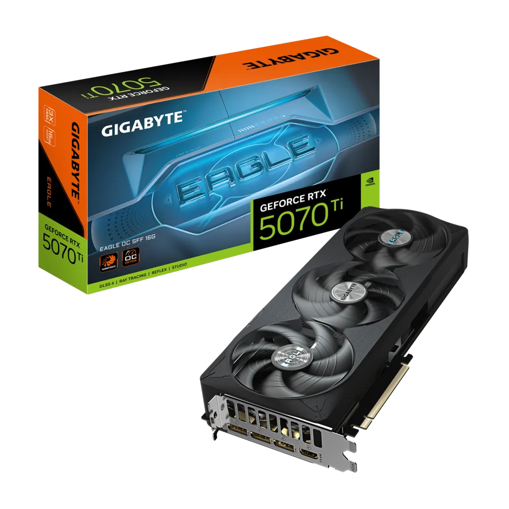 Gigabyte RTX 5070 Ti Eagle OC SFF 16GB GDDR7 Graphics Card