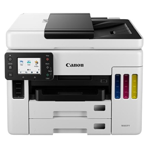 Canon MAXIFY GX7070 Easy Refillable Ink Tank Wireless 4-in-1 Business Printer for High Volume Document Printing