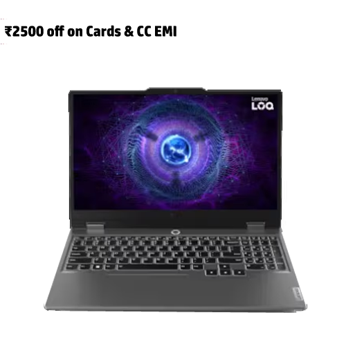 Lenovo LOQ 13th Gen, 39.62cms - Intel i7 (Luna Grey) Intel Core i7-13650HX 16GB 512GB Windows11 - 83DV01A5IN