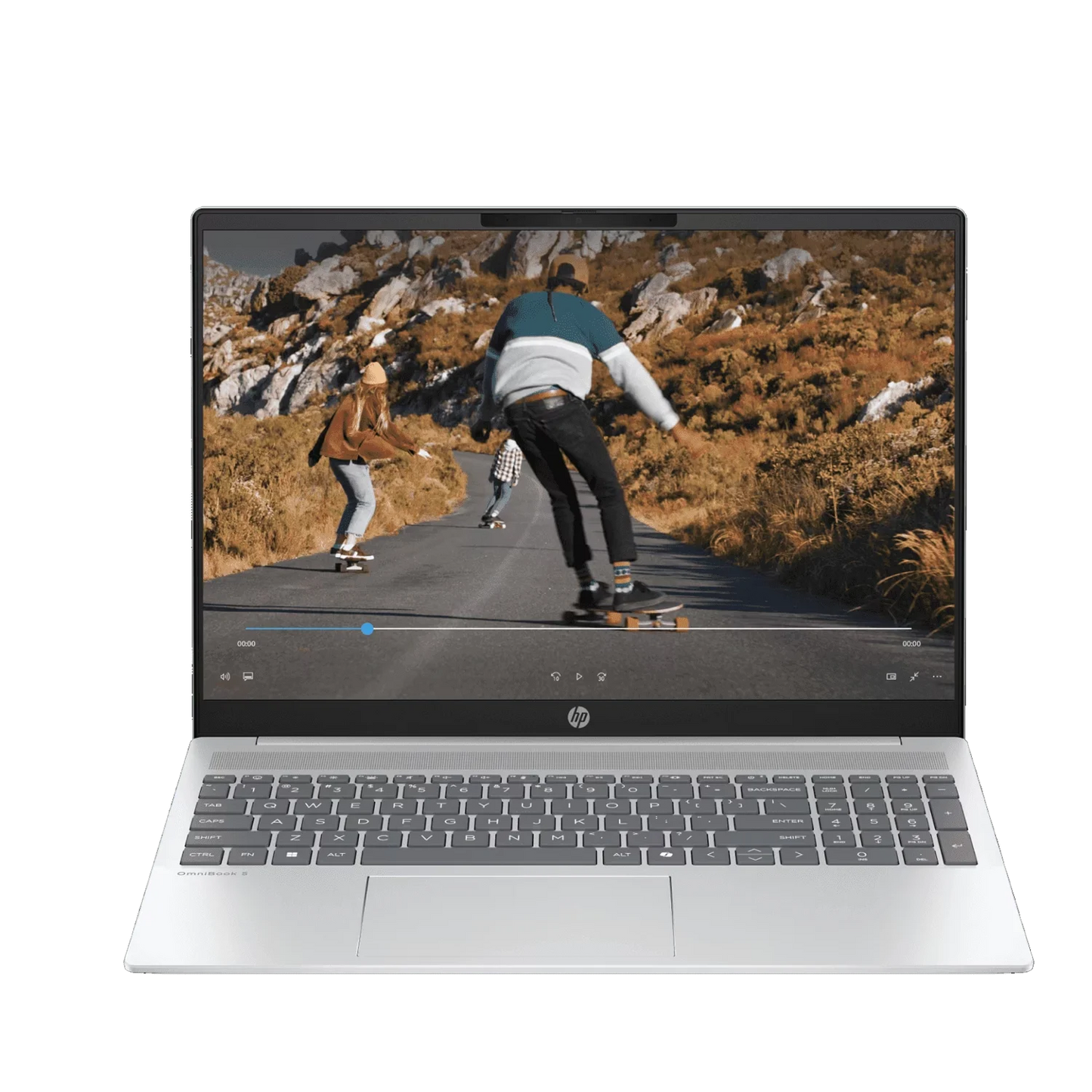 HP OmniBook 5 Laptop 40.6 cm (16) Next Gen AI 16-ag1087AU Silver AMD Ryzen AI 7 24GB 1TB 16GB 2k AMD Graphics