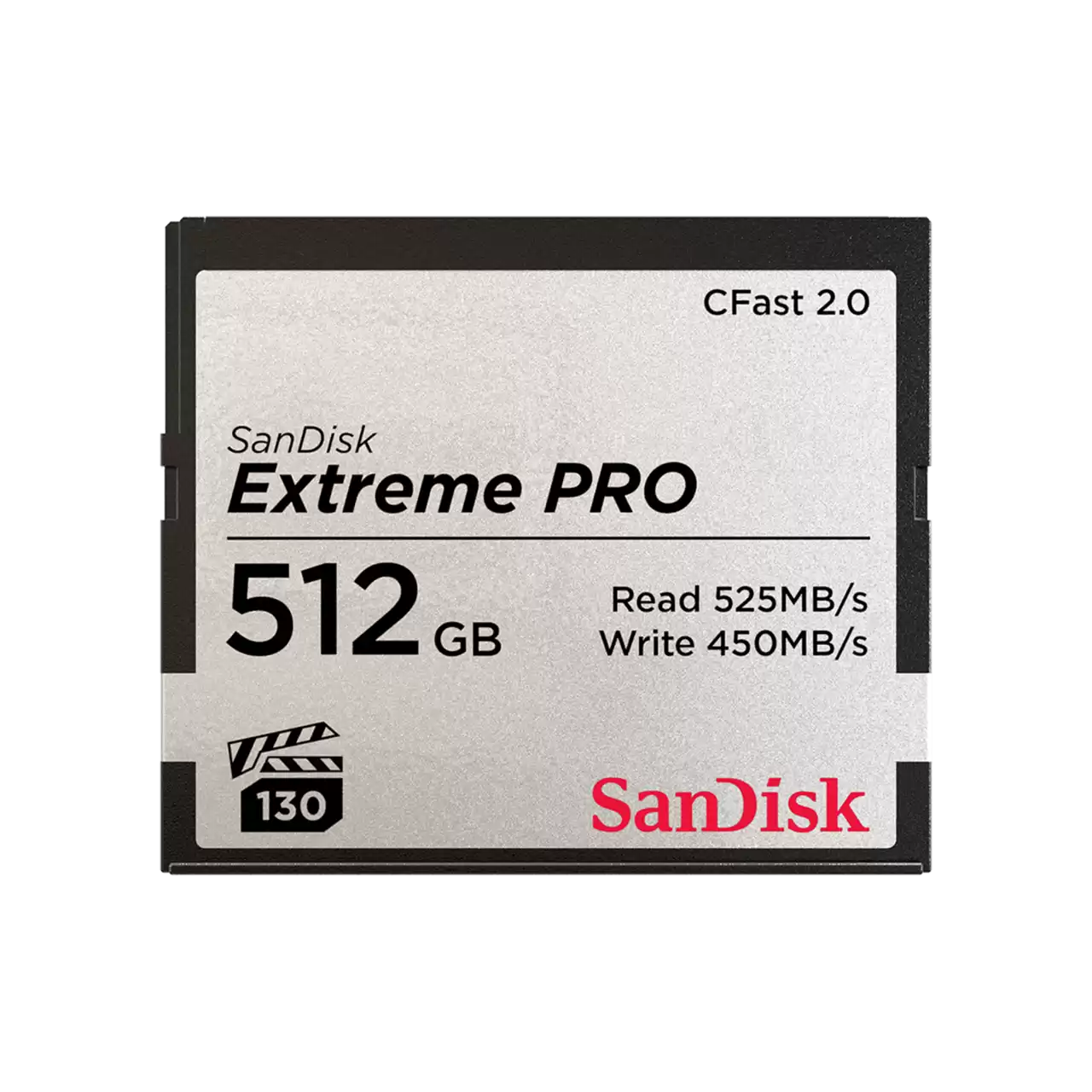 SanDisk Extreme PRO CFast 2.0 Memory Card - 512GB SDCFSP-512G-G46D