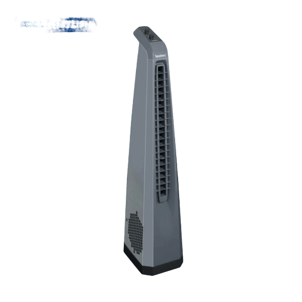 Symphony Surround Grey | Tower Fan | Knob Control | Bladeless Turbo ThrowTM (BLTT) Technology