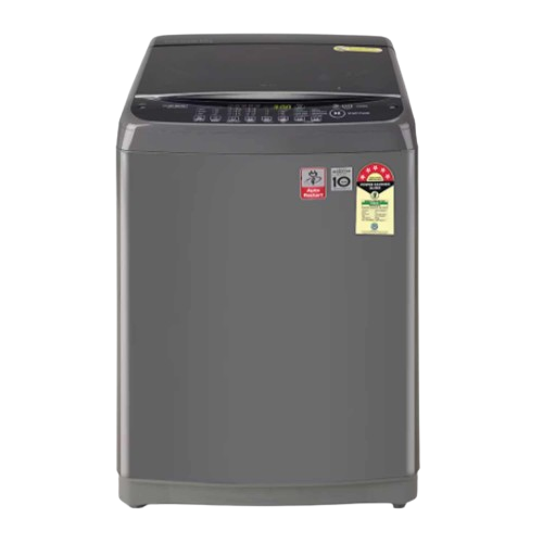 LG 8Kg Top Load Washing Machine, Auto Tub Clean, Middle Black