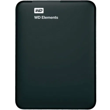 Western Digital Elements 2TB Black - WDBHDW0020BBK