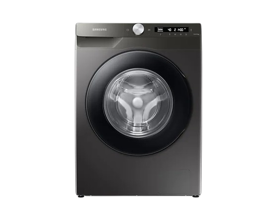 Samsung 9.0 kg Ecobubble™ Front Load Washing Machine with AI Control, Hygiene Steam & SmartThings Connectivity, WW90T504DAN
