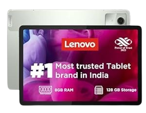 Lenovo Tab M11 27.94 cms (11) 4 GB 128 GB - Seafoam Green-Wi-Fi ZADA0151IN