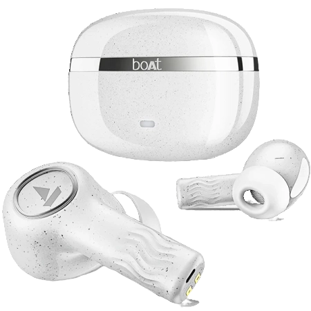 boAt Nirvana Iris Wireless Earbuds with 32dB ANC, 120 Hours Playback