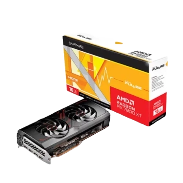 सफायर पल्स रेडियन RX 7800 XT 16GB गेमिंग ग्राफिक्स कार्ड