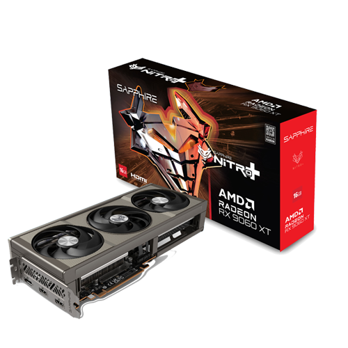 Sapphire Nitro+ Radeon Rx 9060 Xt Gaming Oc 16gb Gddr6 Graphic Card - 11350-01-20G