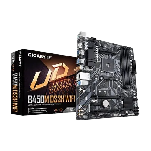 Gigabyte B450M DS3H WiFi Motherboard