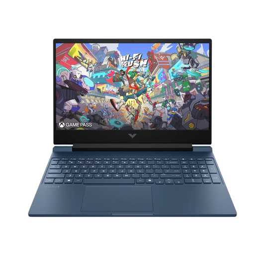 HP Victus Gaming Laptop 15-fa2689TX | Intel Core 7 240H Processor | 16GB DDR5 RAM | 1TB NVMe | NVIDIA GeForce RTX 5050 8GB GDDR7 Graphics | 15.6" FHD IPS 144Hz Display | Windows 11 Home | MS Office