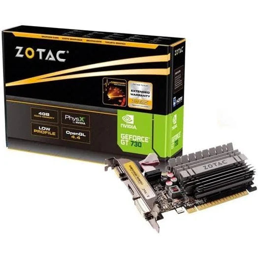 Zotac GT 730 4GB DDR3 Zone Edition Graphics Card