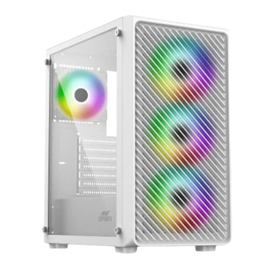 Ant Esports 211 Air ARGB (ATX) Mid Tower Cabinet (White)