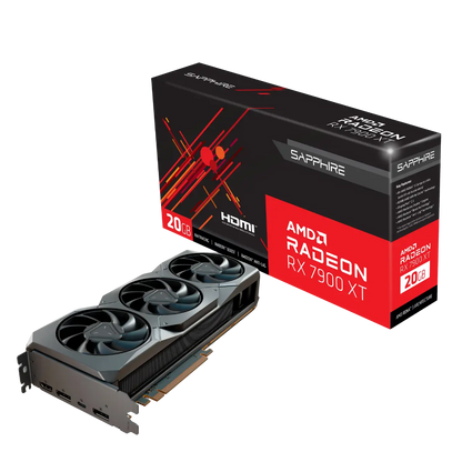 SAPPHIRE AMD Radeon RX 7900 XT 20GB GDDR6 Graphics Card - 21323-01-20G