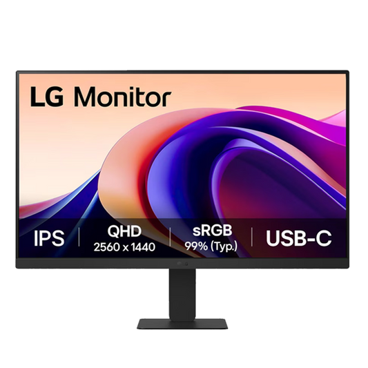 LG 23.8 (60.45cm) QHD IPS Monitor with USB-C - 24U631A-B