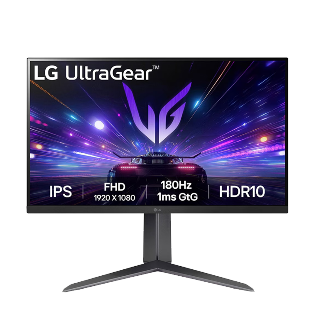 LG 68.5 cm (27) UltraGear Full HD IPS Gaming Monitor with 180Hz, 1ms (GtG), HDR10, AMD FreeSync