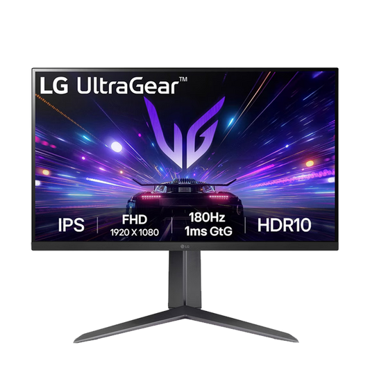 LG 68.5 cm (27) UltraGear Full HD IPS Gaming Monitor with 180Hz, 1ms (GtG), HDR10, AMD FreeSync
