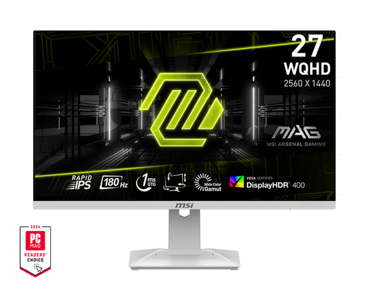 MSI MAG 27CQ6F 27" WQHD Curved 180HZ VA Gaming Monitor