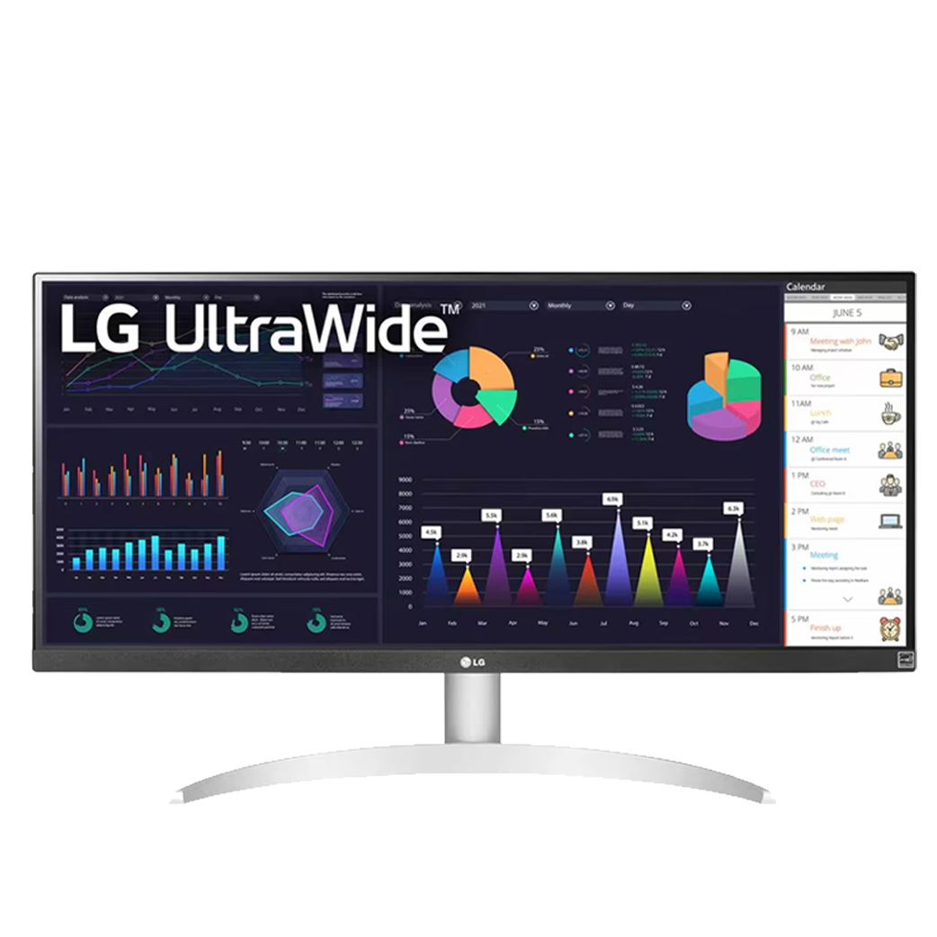 LG 29(73.66cm) 21:9 UltraWide Full HD IPS Monitor with AMD FreeSync - 29WQ600-W