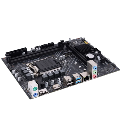ZEBRONICS H510 Motherboard | Intel H510 Chipset | LGA 1200 Socket | 10th & 11th Gen Intel Core Processor Support | DDR4 RAM Support | M.2 NVMe SSD Slot | SATA Storage Support | PCIe Expansion | Desktop PC Motherboard