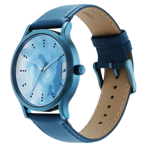 Fastrack Urban Camo Blue Dial Watch for Guys