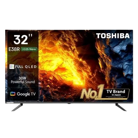 Toshiba 81.3 cm (32 Inch) QLED HD TV, 32E38RP
