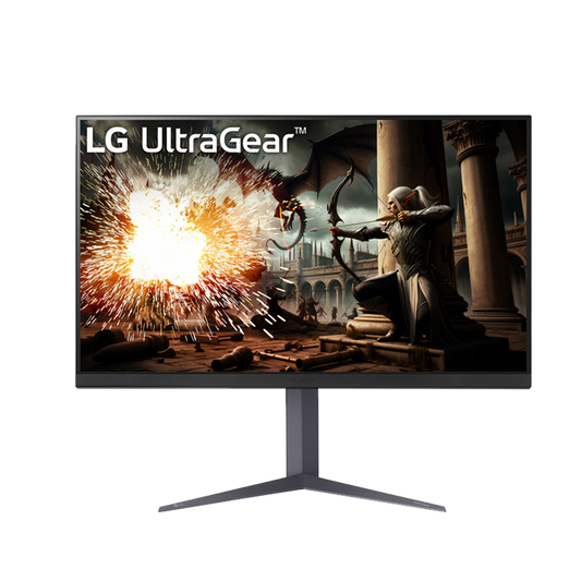 LG 32 (80cm) UltraGear QHD IPS 180Hz gaming monitor | 1ms (GtG), DisplayHDR 400 - 32GS75Q-B