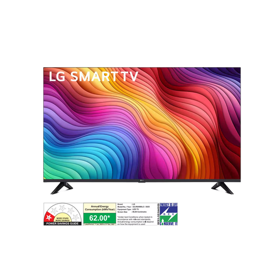 LG 80cm (32) Smart HD TV (LR600), α5 AI Processor Gen6, Dynamic Tone Mapping, 8 Picture modes, HGIG Mode 32LR600B6LC