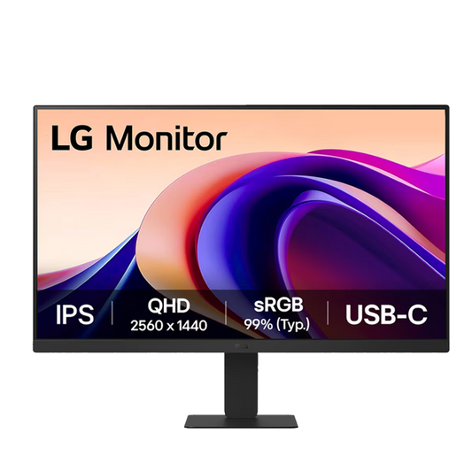 LG 27 (68.58cm) QHD IPS Monitor with USB-C - 27U631A-B