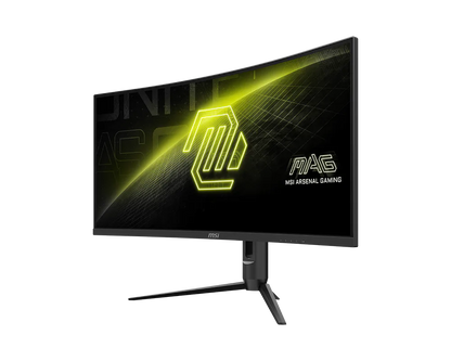 MSI MAG 342CQR E2 | 34-inch UWQHD 3440×1440 VA | 1500R Curved | 180Hz | 1ms MPRT | AMD FreeSync Premium | HDR Ready