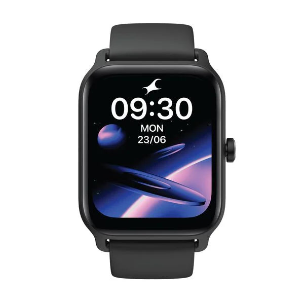 Reflex Kruz Black 4.5 CM Smartwatch with BT Calling and Sports Modes