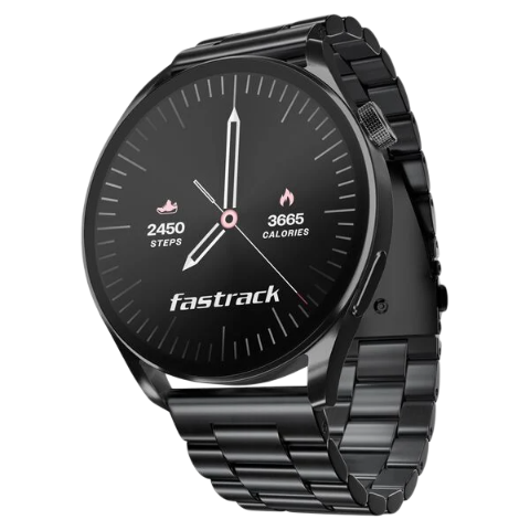 Fastrack Dezire FX1 with 3.5 CM UltraVU Display with Functional Crown,SingleSync BT Calling