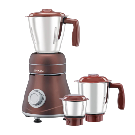 Bajaj Ivora Crimson Red Mixer Grinder 800 W, 3 Jar