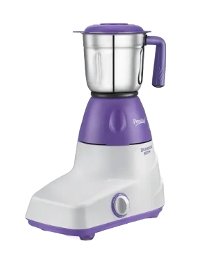 Prestige Splendor 500 Watts ISI Certified Mixer Grinder, with 3 Stainless Steel Jars