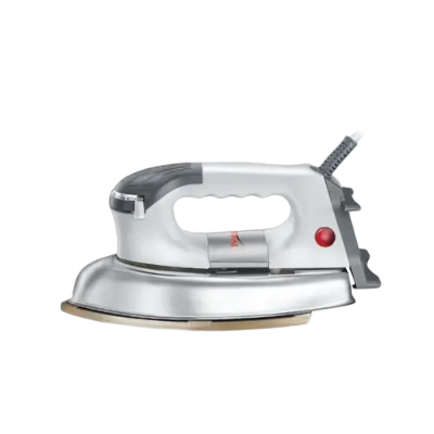 Prestige PDI 06 Dry Iron 1000 W with Greblon Coated Sole Plate (Silver)