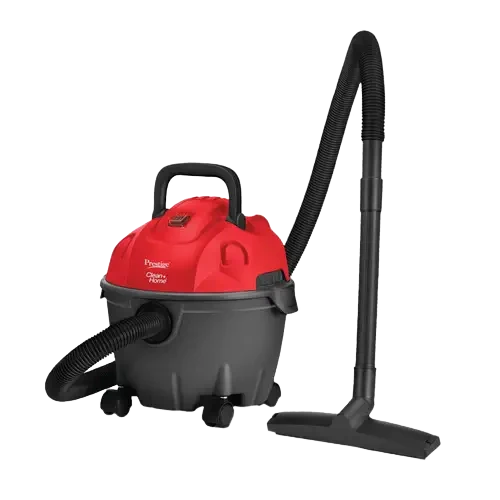 Prestige CleanHome Typhoon 05 Vacuum Cleaner with Advanced HEPA Filter, 1200 W (Black, Red)