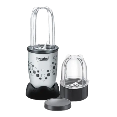 Prestige 350 Watts Nutri-Mix 2.0 Mixer Grinder with 2 Jars|Compact Design| Multipurpose Jars|Inter-Lock System| Sipper Lids