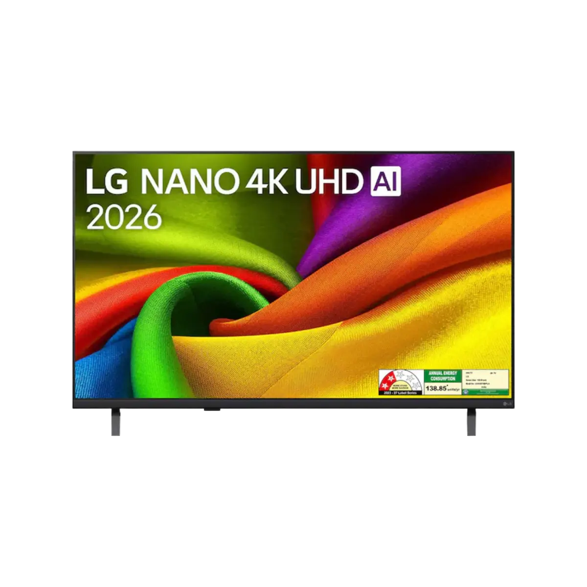 LG NANO 4K UHD AI TV 43NU870BPLA | 4K UHD | α7 AI Processor 4K Gen9 | HDR10 Pro | 60Hz | webOS 26 | AI Smart TV