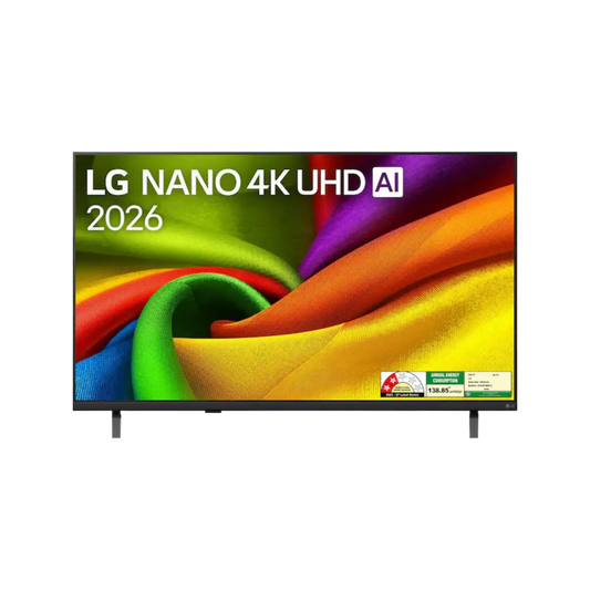 LG NANO 4K UHD AI TV 43NU870BPLA | 4K UHD | α7 AI Processor 4K Gen9 | HDR10 Pro | 60Hz | webOS 26 | AI Smart TV